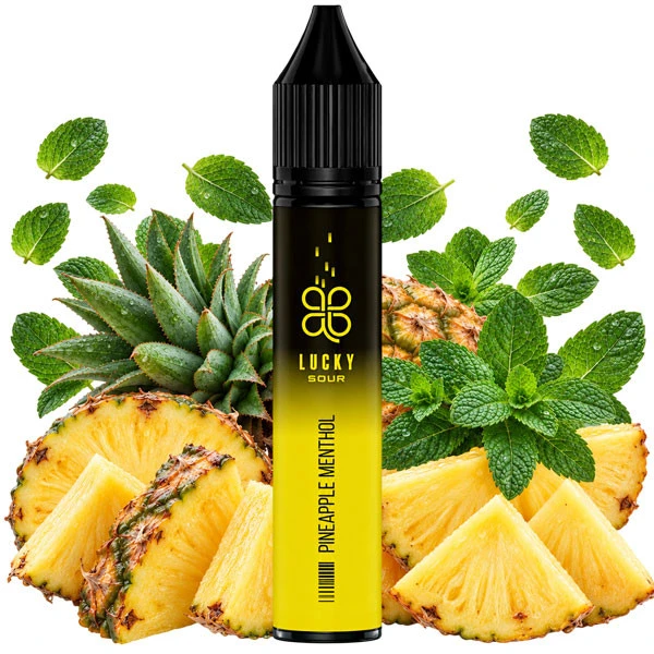 Жидкость Lucky Sour Pineapple Menthol (Сауэр Пайнепл Ментол) 30 мл