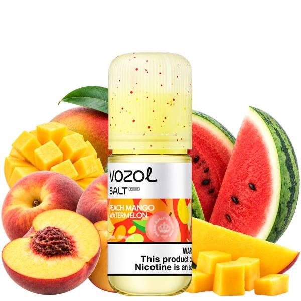 Жидкость Vozol Prime Peach Mango Watermelon (Персик Манго Арбуз) 30 мл