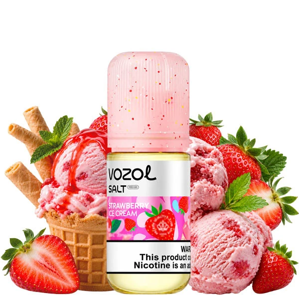 Рідина Vozol Prime Strawberry Ice Cream (Полуниця Морозиво) 30 мл