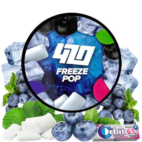 Табак 420 Classic Frost Line Freeze Pop (Фриз Поп) 250 гр