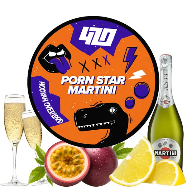 Табак 420 Classic Line x Hookah Overlord Porn Star Martini (Порн Стар Мартини) 250 гр