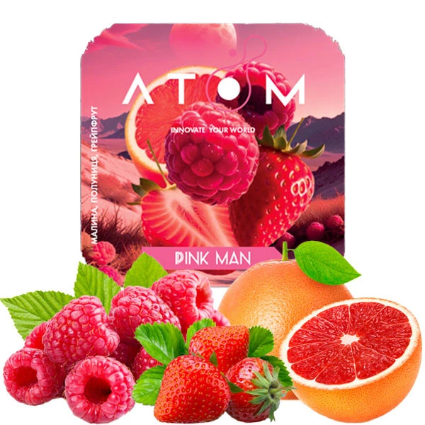 Табак Atom Pink Man (Пинк Мэн) 50 гр