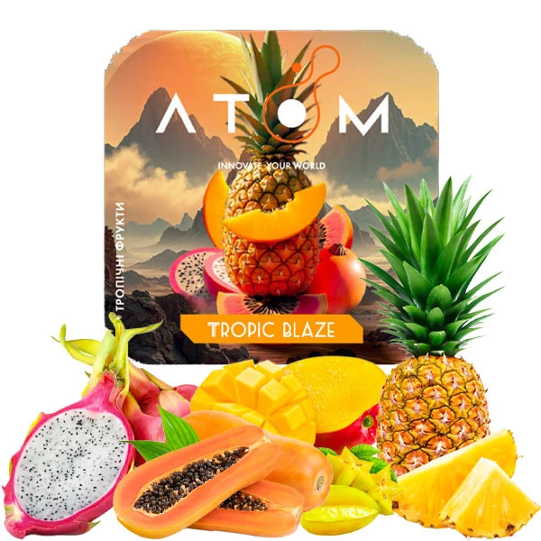 Табак Atom Tropic Blaze (Тропик Блейз) 50 гр