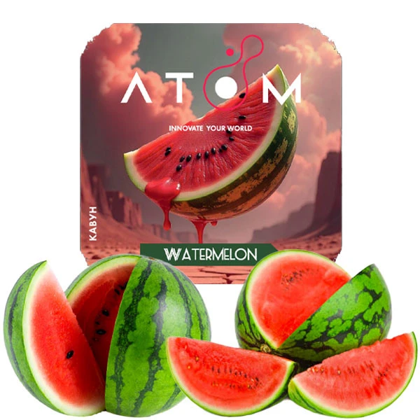 Табак Atom Watermelon (Арбуз) 200 гр