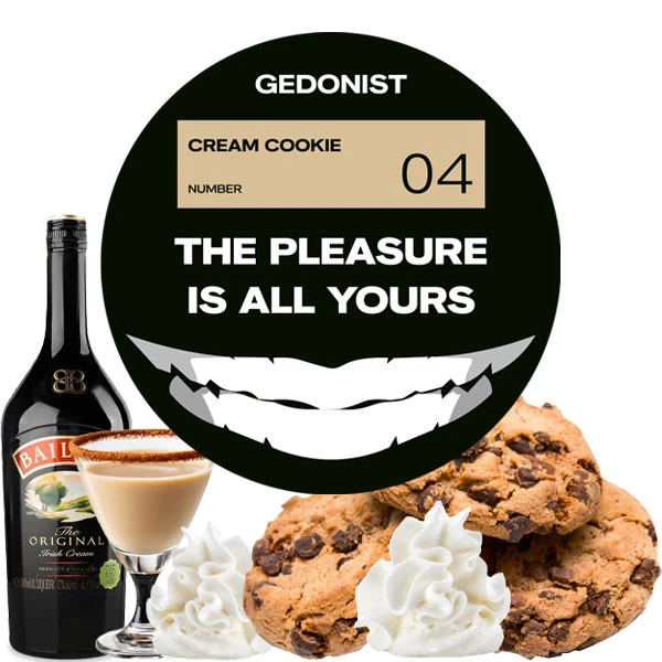 Тютюн Gedonist №04 Cream Cookie (Крем Печиво) 200 гр