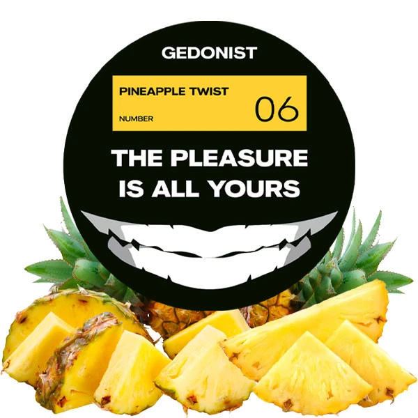 Тютюн Gedonist №06 Pineapple Twist (Пайнепл Твіст) 200 гр