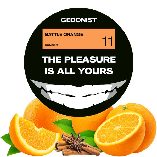 Тютюн Gedonist №11 Battle Orange (Бетл Оранж) 200 гр