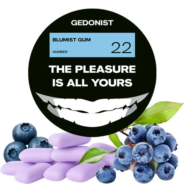 Тютюн Gedonist №22 Blumist Gum (Блуміст Гам) 100 гр