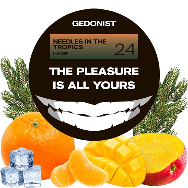 Тютюн Gedonist №24 Needles In The Tropics (Нідлс Ін Зе Тропікс) 200 гр