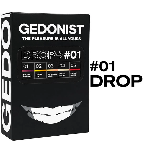 Тютюн Gedonist Drop №01 (Дроп №01) 125 гр