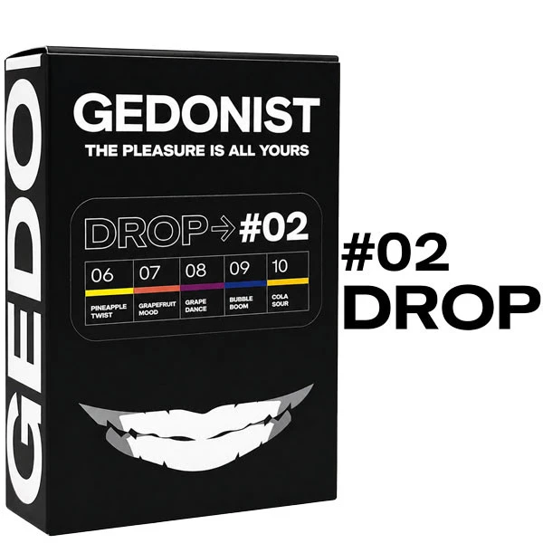 Тютюн Gedonist Drop №02 (Дроп №02) 125 гр