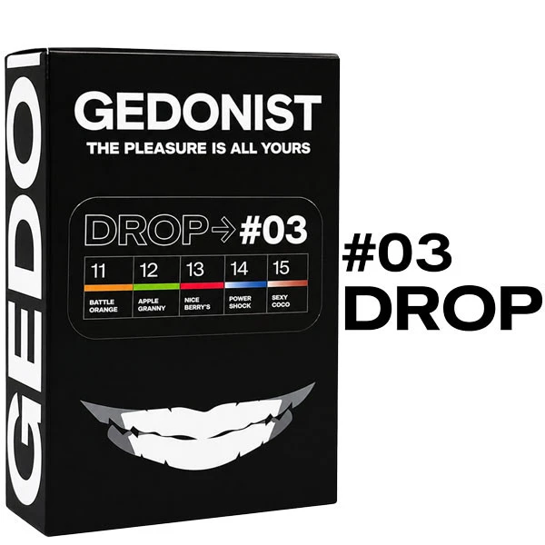 Тютюн Gedonist Drop №03 (Дроп №03) 125 гр
