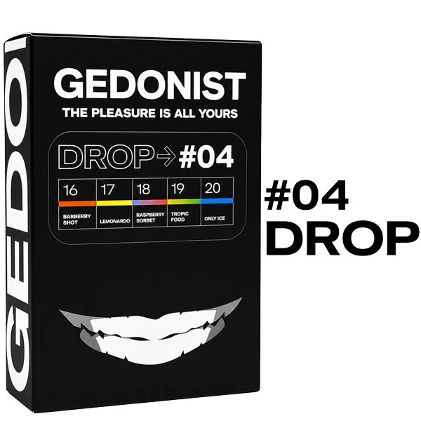 Тютюн Gedonist Drop №04 (Дроп №04) 125 гр
