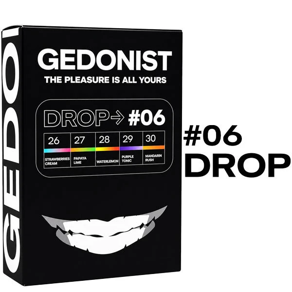 Тютюн Gedonist Drop №06 (Дроп №06) 125 гр