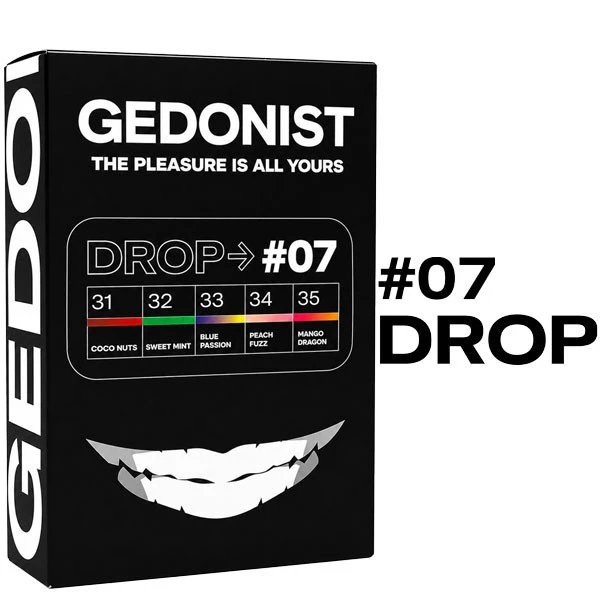 Тютюн Gedonist Drop №07 (Дроп №07) 125 гр