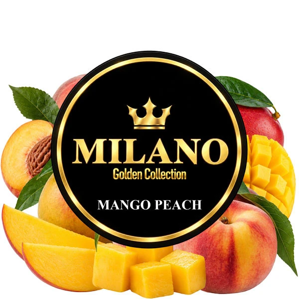 Тютюн Milano Golden Collection Mango Peach (Манго Персик) 100 гр
