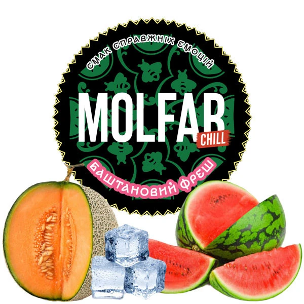 Тютюн Molfar Tobacco Chill Line Баштановий Фреш 100 гр