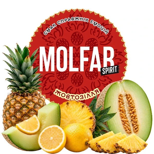 Табак Molfar Tobacco Spirit Line Желтозелье 40 гр
