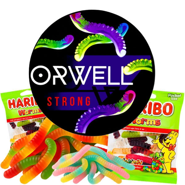 Тютюн Orwell Strong Jelly Worms (Желейні Червʼячки) 100 гр